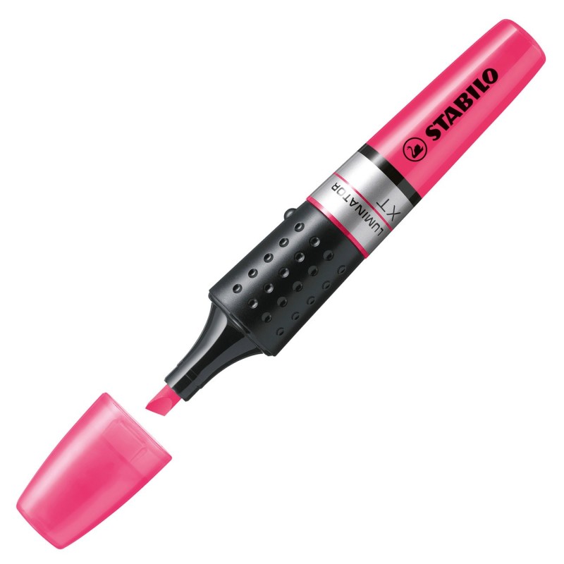 STABILO Surligneur Luminator pointe biseautée 2-5 mm - Rose