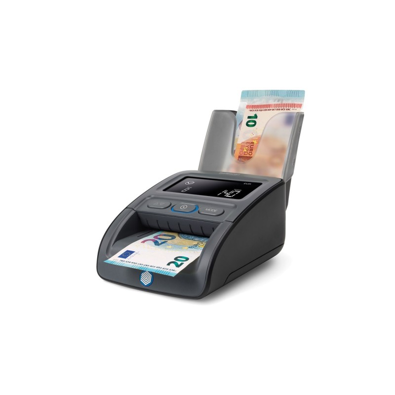 Safescan Pack complet détecteur de faux billets 155-S avec empileur de billets RS-100 - Batterie rechargeable LB-105 - Noir