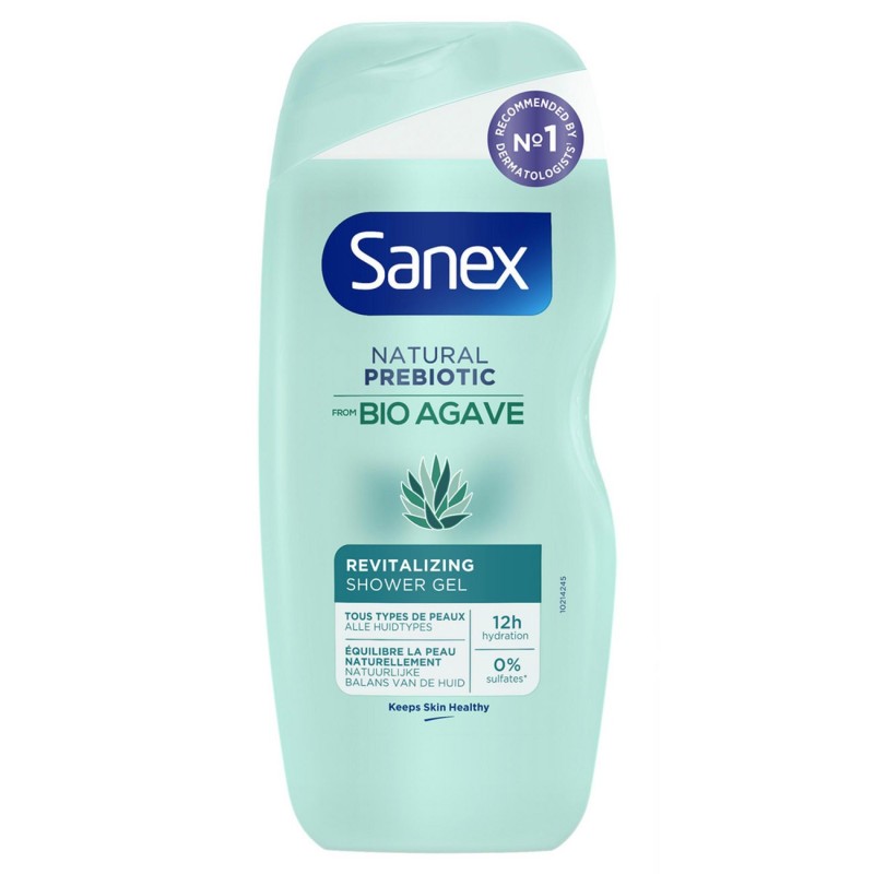 Sanex Natural Prebiotic Gel douche Bio Agave revitalisant - Flacon 250ml