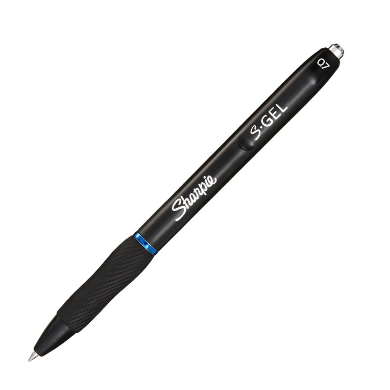 Sharpie Stylo S-Gel rétractable pointe moyenne 0,7 mm - Bleu
