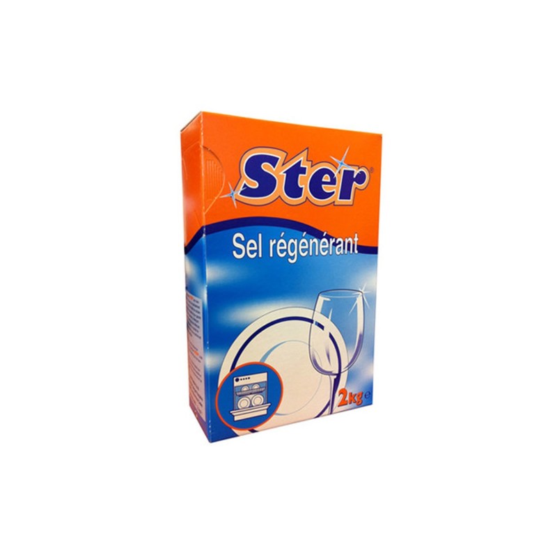 Ster sel régénérant pour lave-vaisselle - Boîte de 2 kg