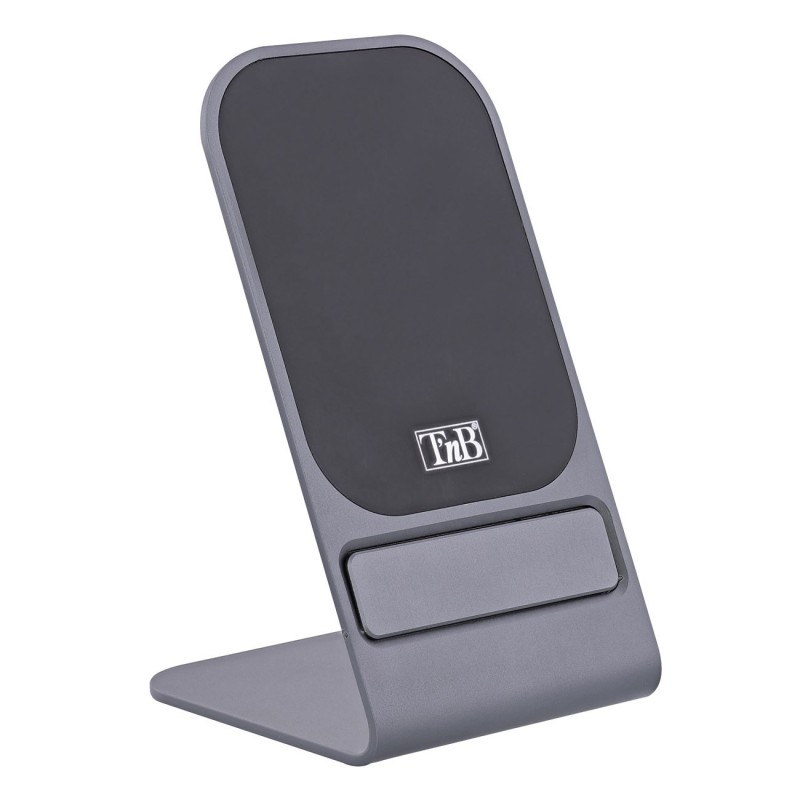 TNB Chargeur magnétique à induction rapide 15W pour smartphone - USB-C - Anthracite