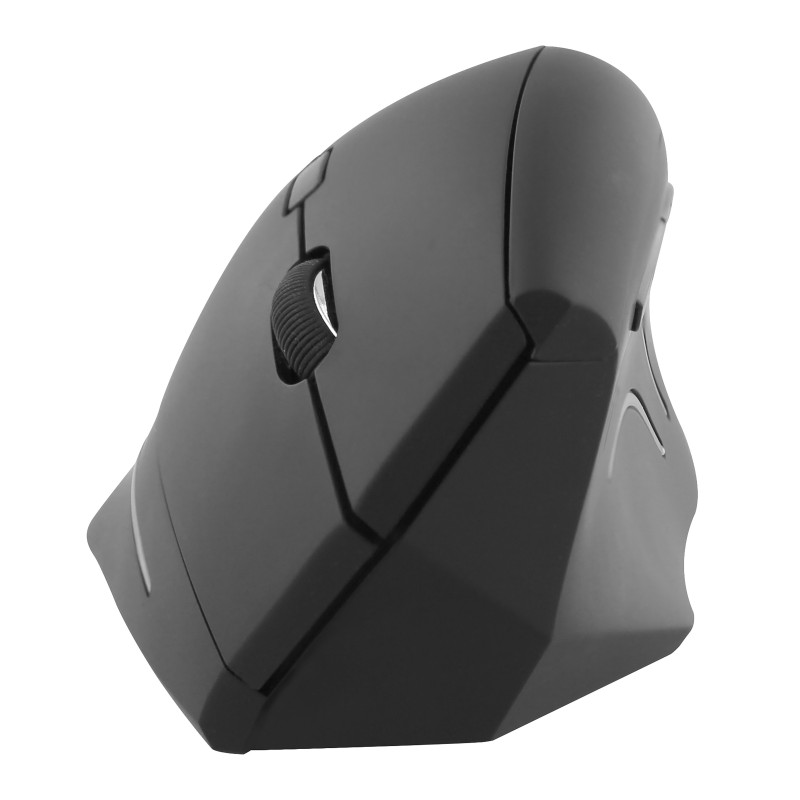 TNB Souris ergonomique verticale sans fil - Bluetooth + USB-A - Noir