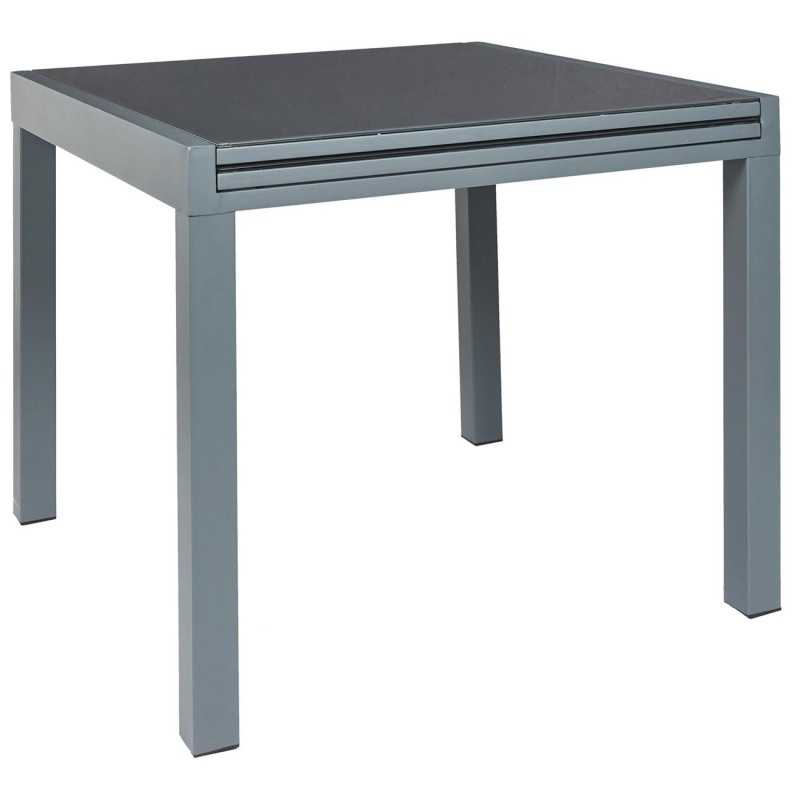Table de jardin extensible Zora - Gris