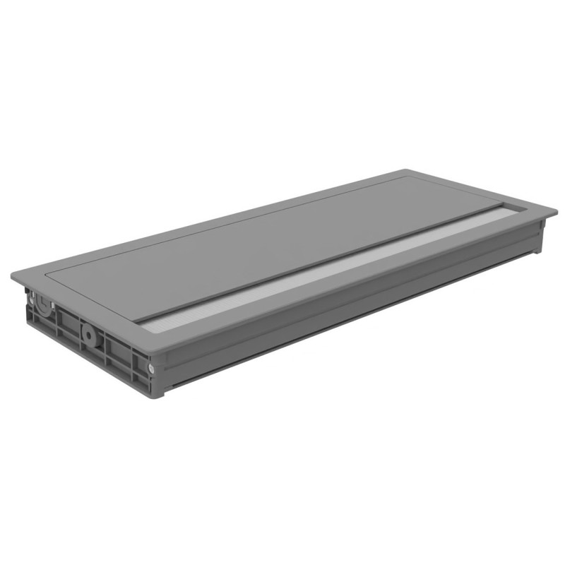 Trappe pour câble Top Access - L. 31,6 x P.12 cm - Aluminium