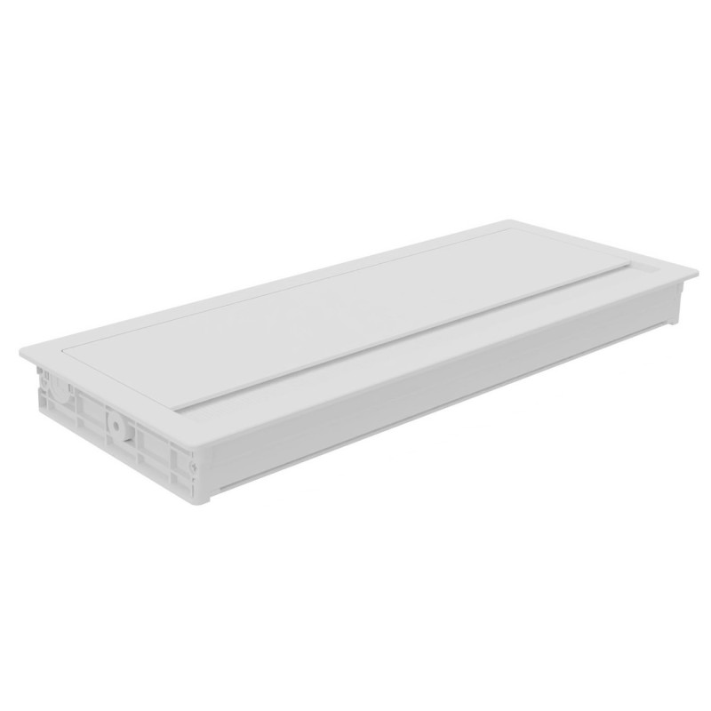 Trappe pour câble Top Access - L. 31,6 x P.12 cm - Blanc