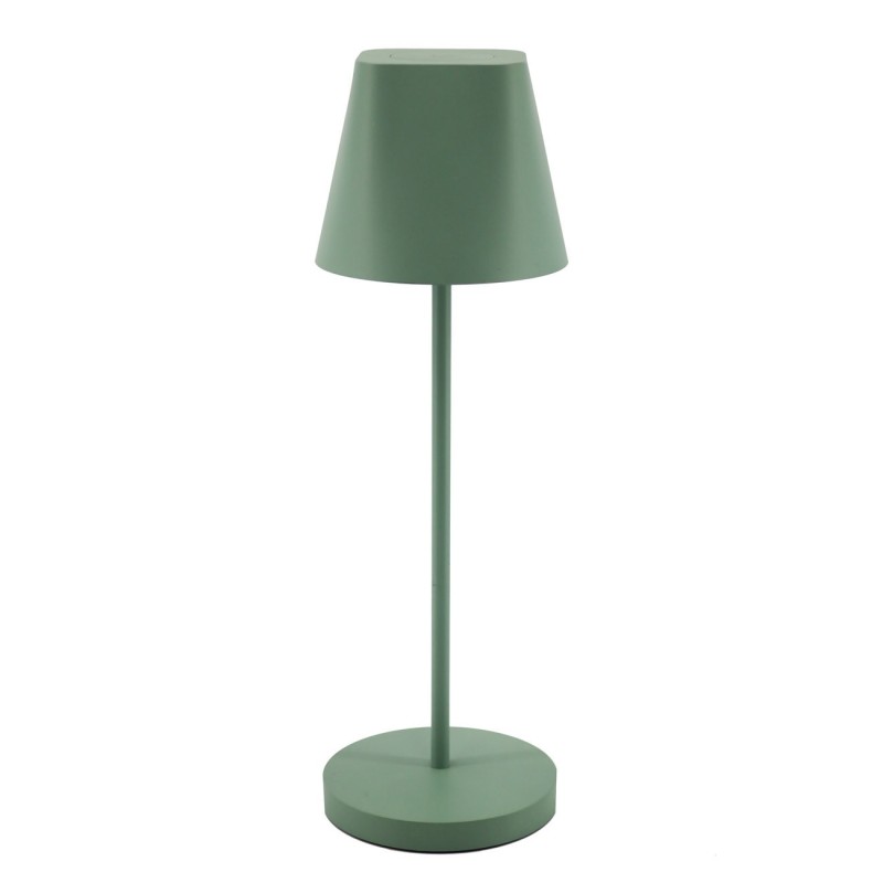 Unilux Lampe de décoration Ava - Led intégrée - Tactile - Abat-jour et socle sauge