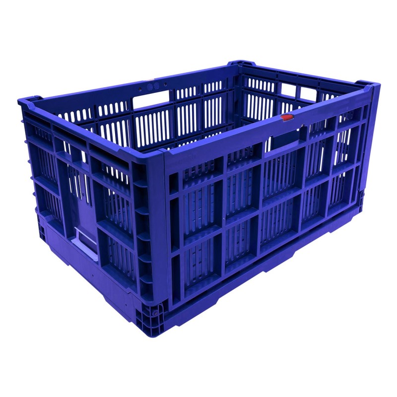 Viso Bac pliant de rangement - Volume 60 L  - Bleu