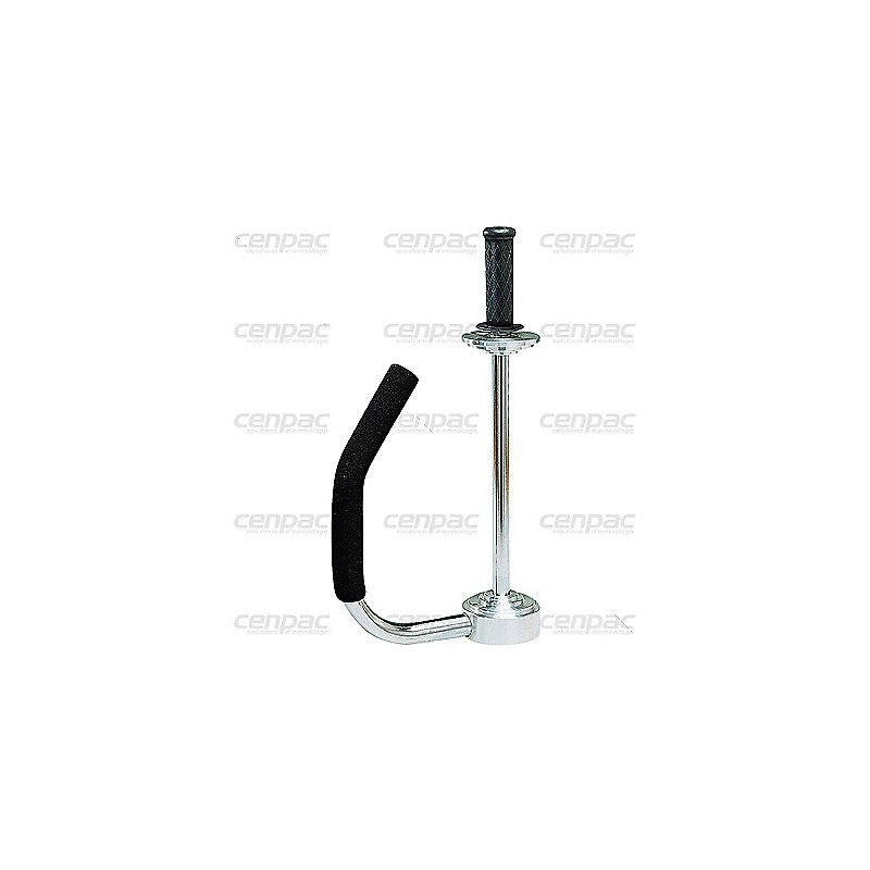 Derouleur metal luxe pour film etirable palette manuel diam 38 ou 50mm hauteur variable - derouleur