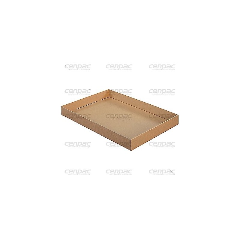 Coiffe palette carton df20 - 1200x1000x150mm - encliquetable - colis de 20 coiffes