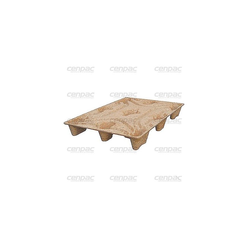 Palette bois moule emboitable 400x600x120mm 4 plots - charg dyn 250kg - par 10 palettes