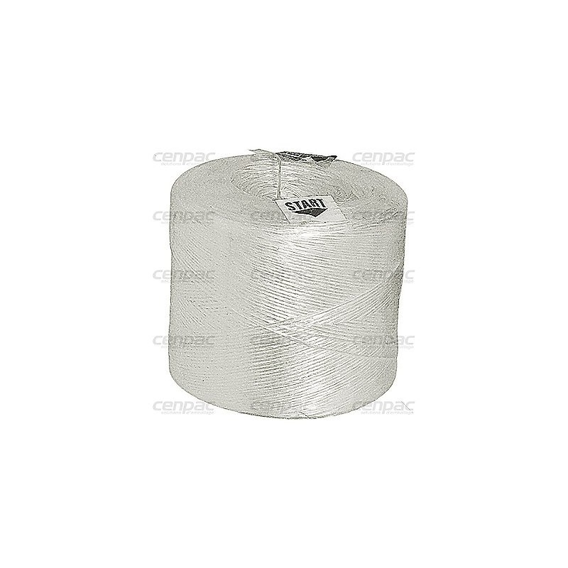 Ficelle pour machine a enliasser diam 2,5 mm longueur 1500 m bobine de 2,5 kg - colis de 6 pelotes