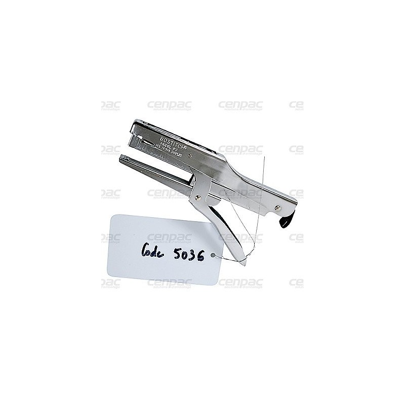 Etiquette avec trou acier blanc 150µ - 110x55 mm - paquet de 1000 etiquettes