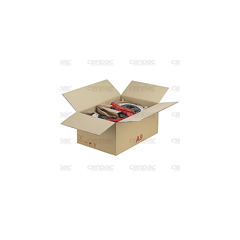 Caisse galia bc a11 est 2/20 600x400x200mm - colis de 15 caisses