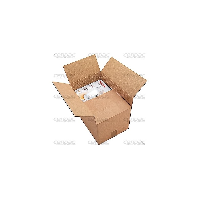 Caisse carton americaine est lne 1.d - 450x320x260/140mm ht variable - colis de 20 caisses