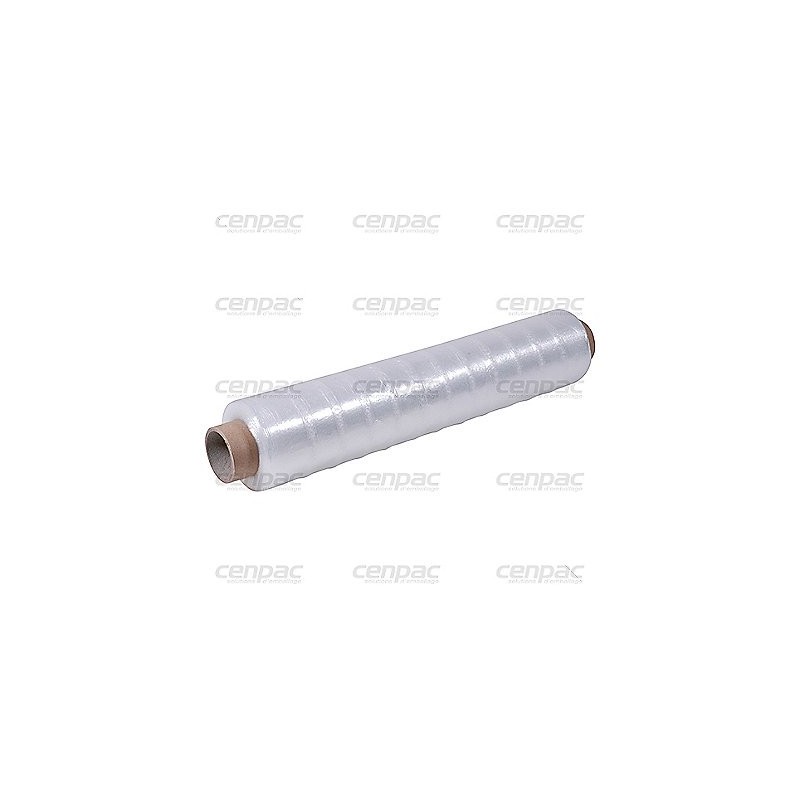 Film etirable palette manuel pebd bs macro perfo 9µ gen air - 450mmx300m - colis de 10 bobines