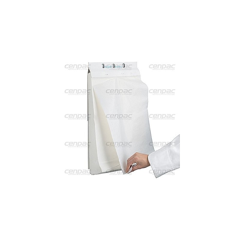 Papier alimentaire blanc enduit 1f 40g - 33x50cm liasse colis de 15kg enduction recto - colis de 15kg