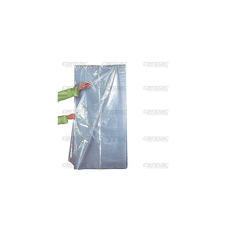 Coiffe palette pehd 20µ 40% recycle (800x2)x1800mm liasse dosse colis de 250 - colis de 250 coiffes