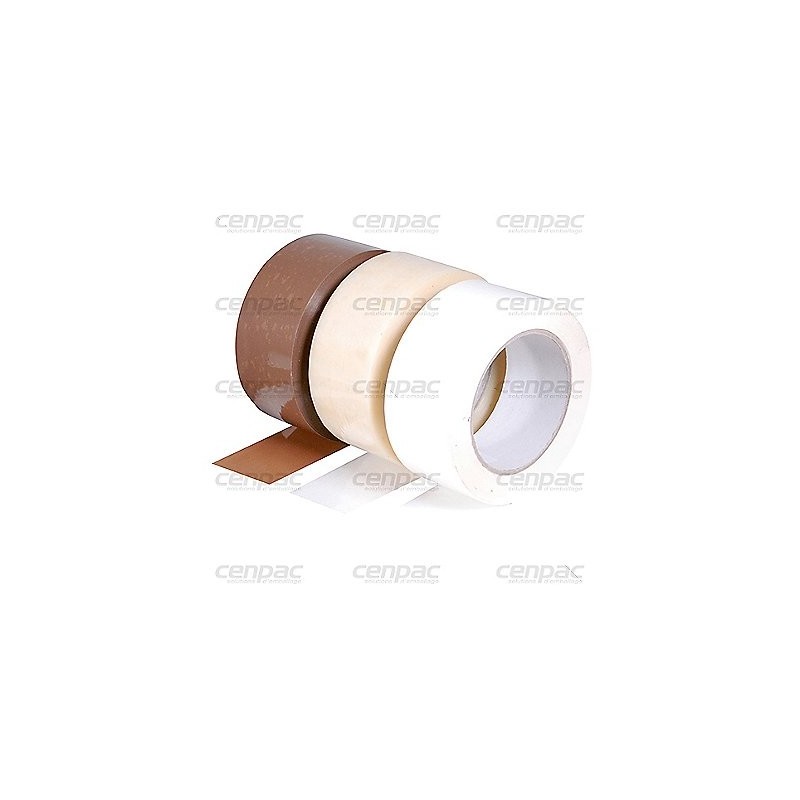 Ruban adhésif PVC solvant transparent 32µ 48mmx66m colis de 36