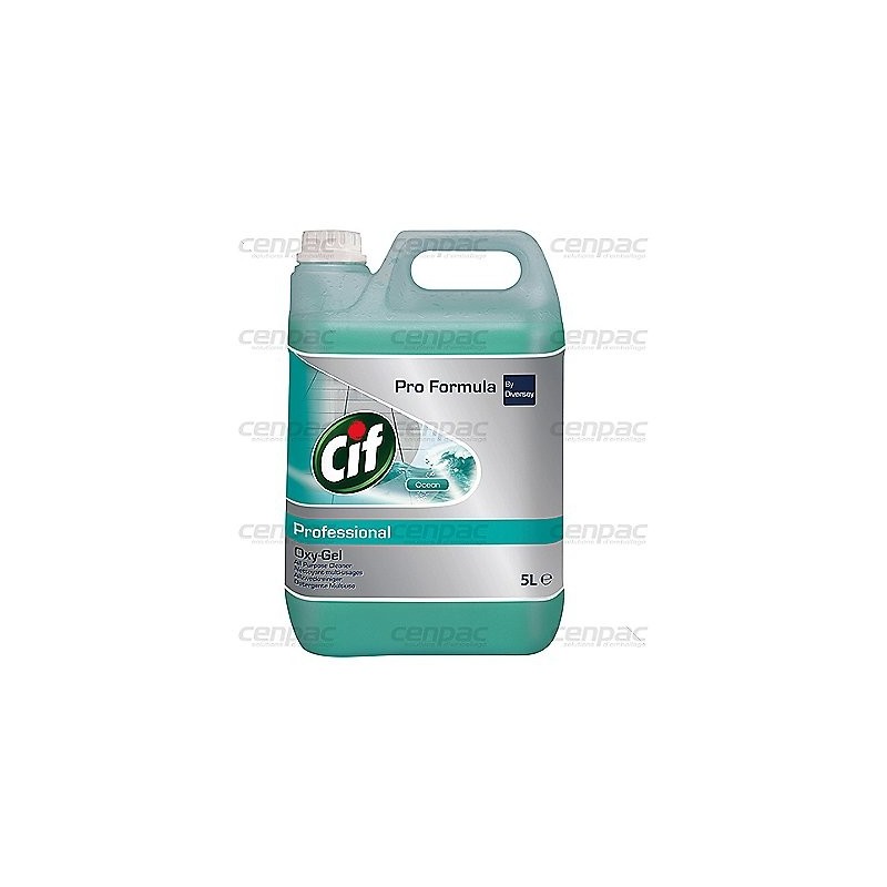 Nettoyant sols et surfaces cif parfum ocean - bidon de 5l - bidon de 5l