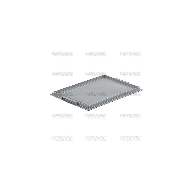 Couvercle encastrable pp gris pour bacs 400x300mm - couvercle