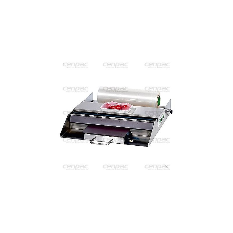 Plateau chauffant pfe 11 inox pour film étirable alimentaire largeur de coupe 630mm - plateau