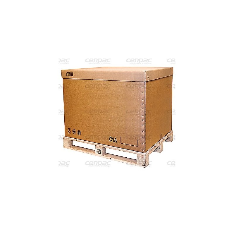 Caisse 1/2 galia c2b lne 3.01 1200x1000x600mm dim ext - 1 caisse