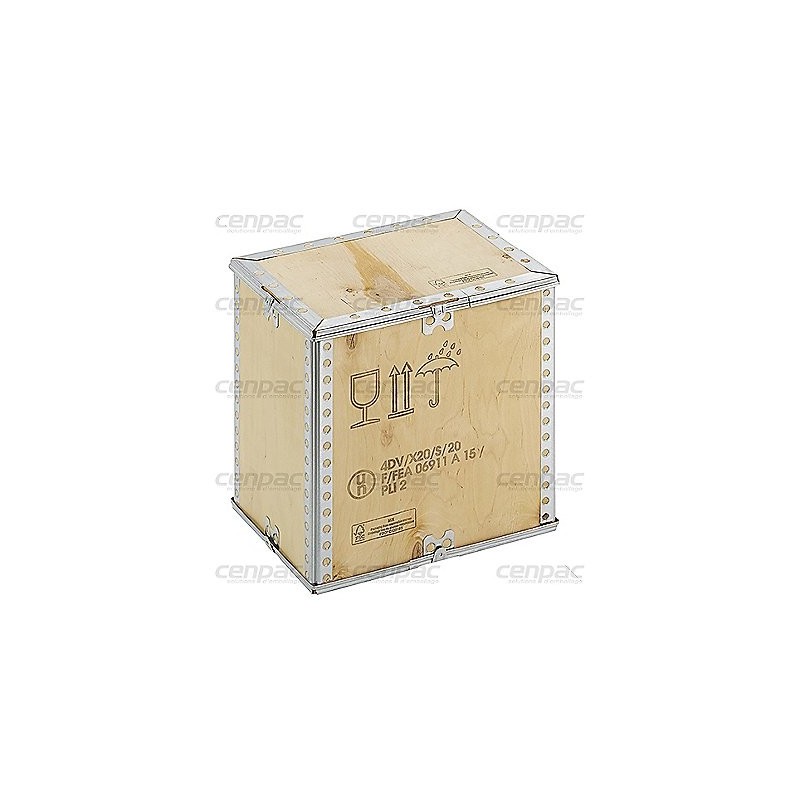 Ceinture caisse onu bois - 1200x800x600mm dim ext - pour 601172/601173 - 1 ceinture