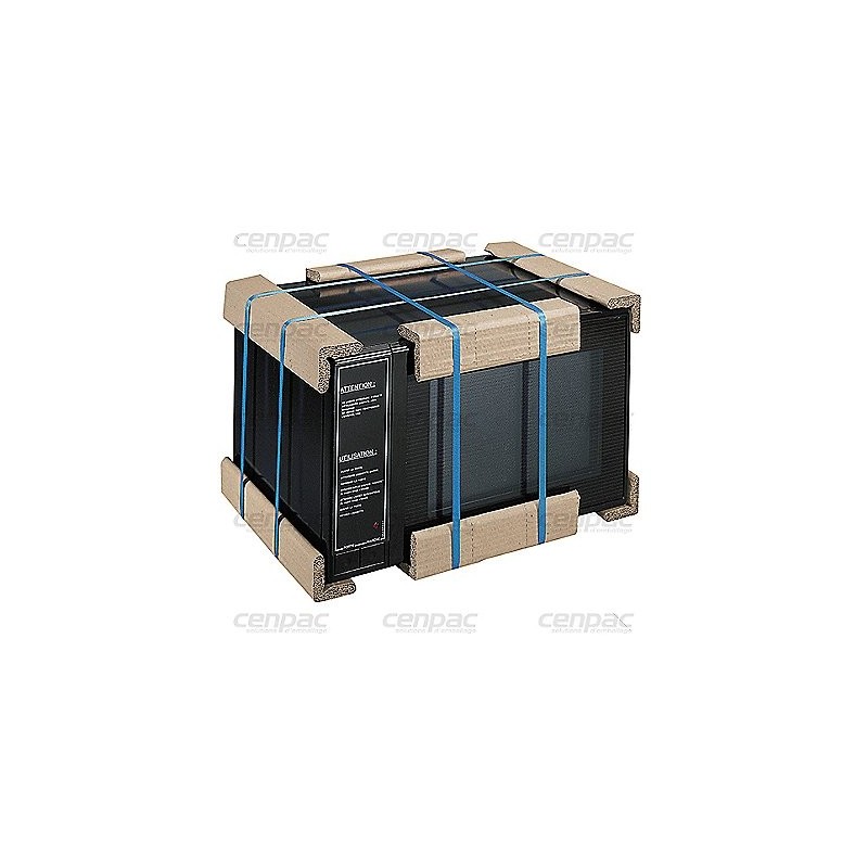 Corniere carton corrupad - 60x60x1000mm - epaisseur 7mm - colis de 100 cornieres