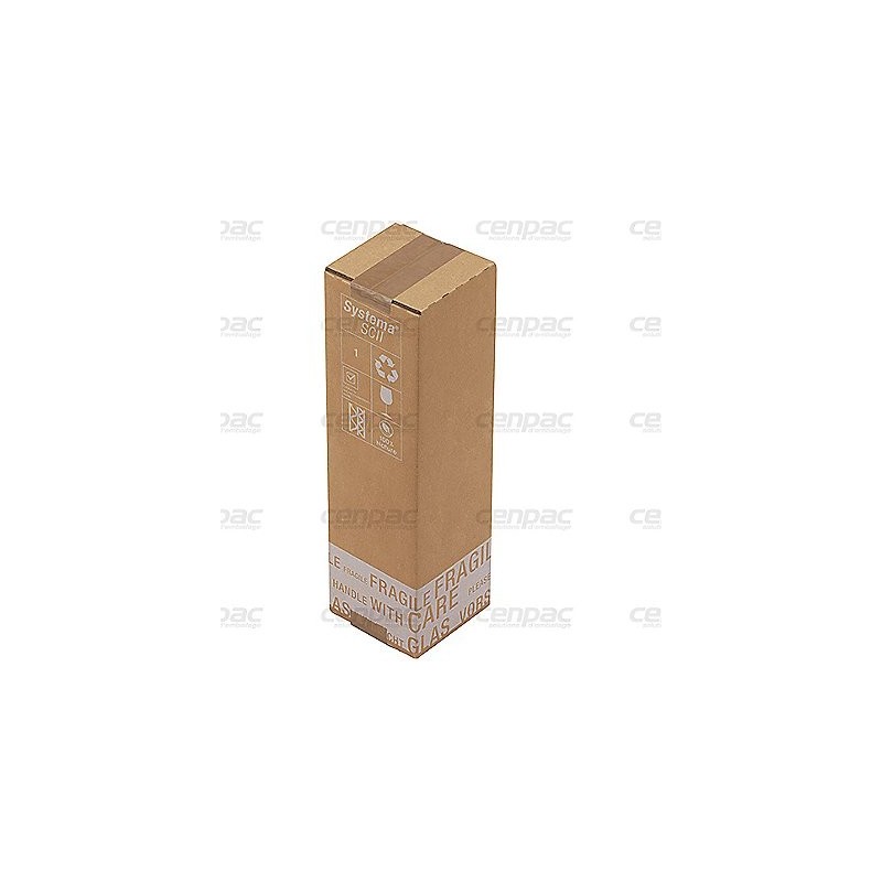 Caisse dd30 pour croisillons 2 bouteilles - (2 bouteilles) - colis de 10 caisses