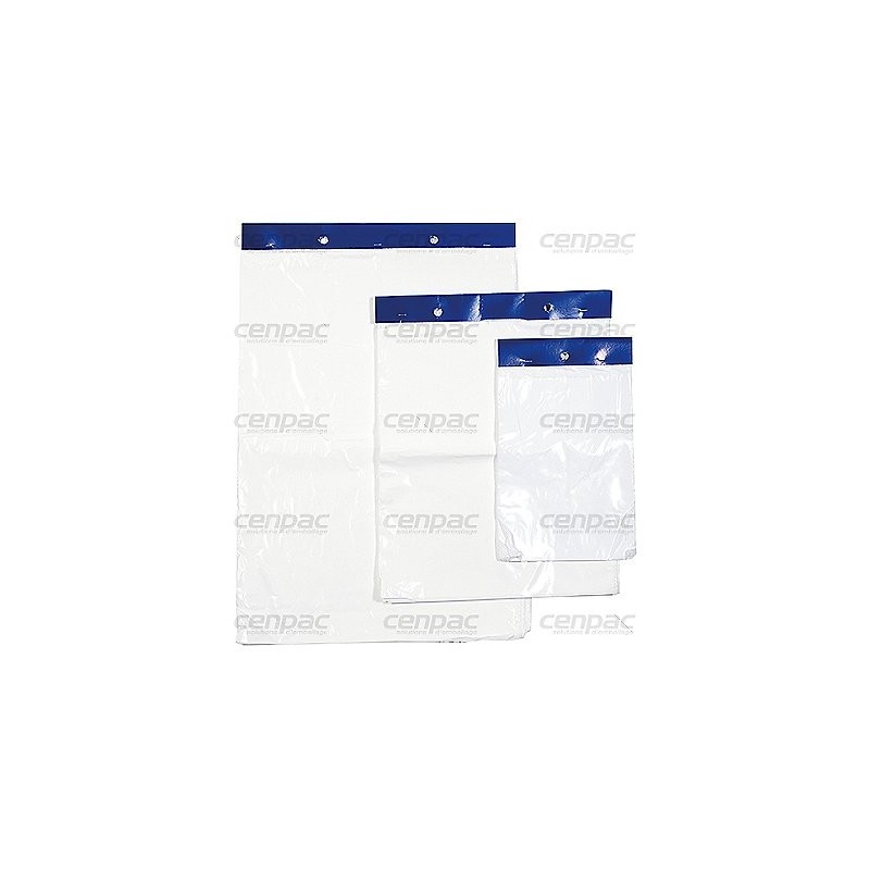 Sac plat liasse pebd transparent 30x40cm 20µ - colis de 3000 sacs - colis de 3000