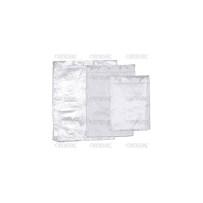 Sac plat liasse pehd transparent 17x22cm 8µ - colis de 5000 sacs - 1 colis de 5000 sacs