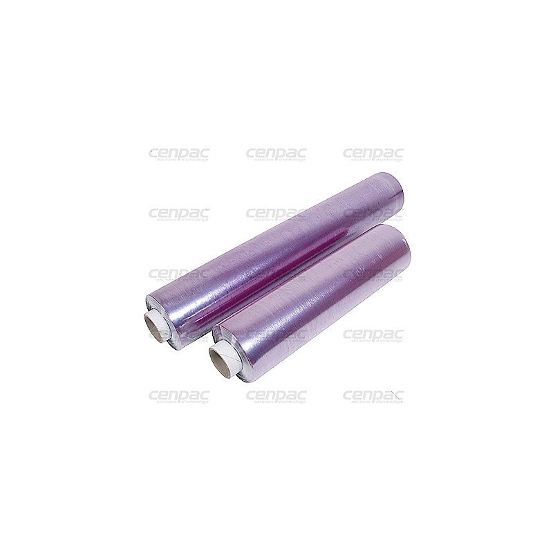 Film etirable alimentaire pvc bob manuel 300mmx500ml pred ts les 300mm colis de 4 bobines - 1 colis de 4 bobines