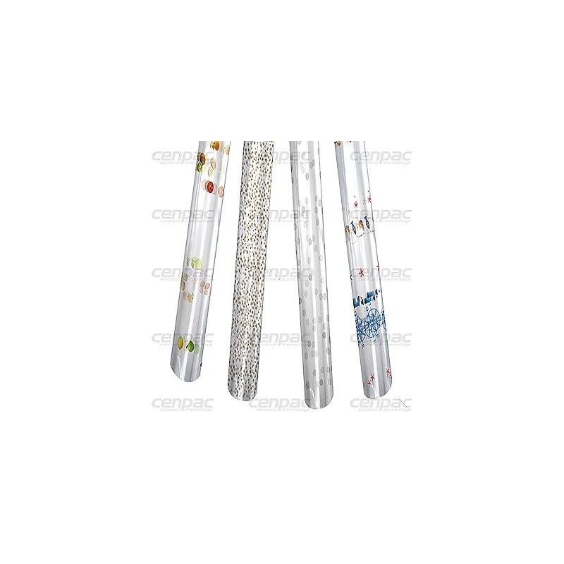 Film pp 35µ transparent imprime ocean 1 m x 120 m - 1 rouleau pp transparent imprime ocean