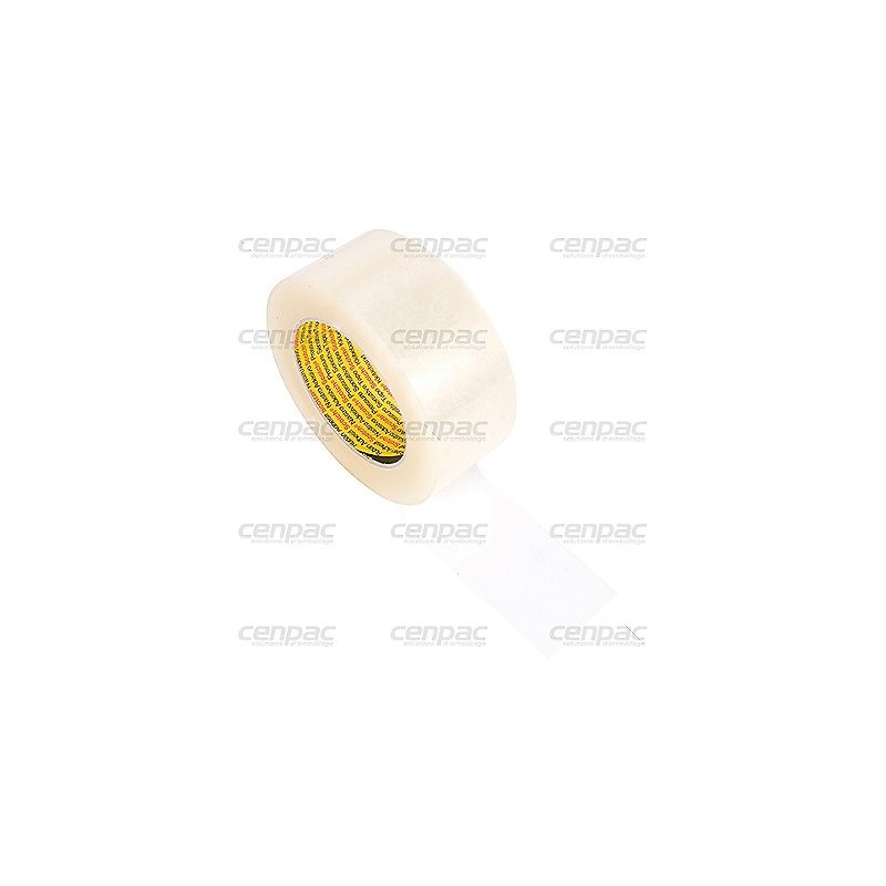 Ruban adhésif PP hm transp 3m375e 50 micron 75mmx66m - colis de 24 rouleaux