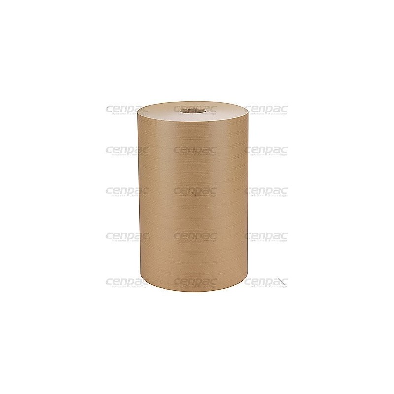 Papier brun vergé enduit 1f 42g/m2 laize de 50 cm en bob bobine de 13 kgs - bobine de 13 kgs