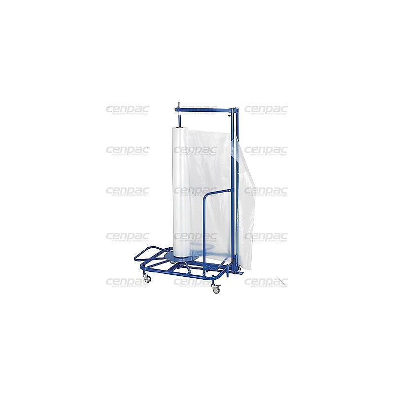 Derouleur coupeur vertical - largeur de coupe 1600 mm - pour rouleau 70 kg maxi - derouleur coupeur vertical