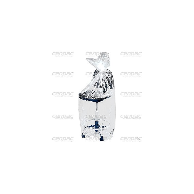 Sac grande contenance plat renforce pemd 40µ 600x970 mm - colis de 250 en liasse - colis de 250