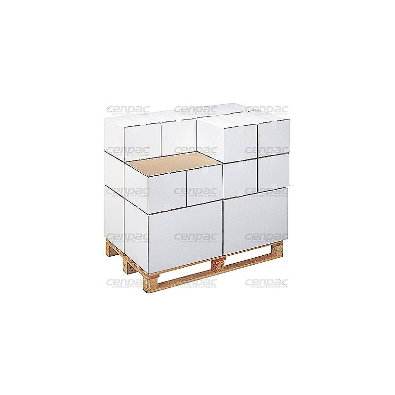 Plaque intercalaire carton compact 2f 450g - 770x1070mm - palette de 500 kg/1350 plaques pal de 1350 plaques