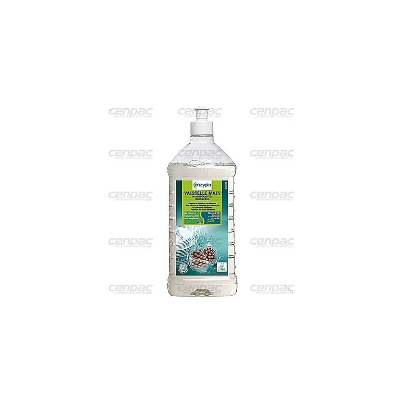 Liquide vaisselle main - sans parfum - flacon de 1l - colis de 6 flacons