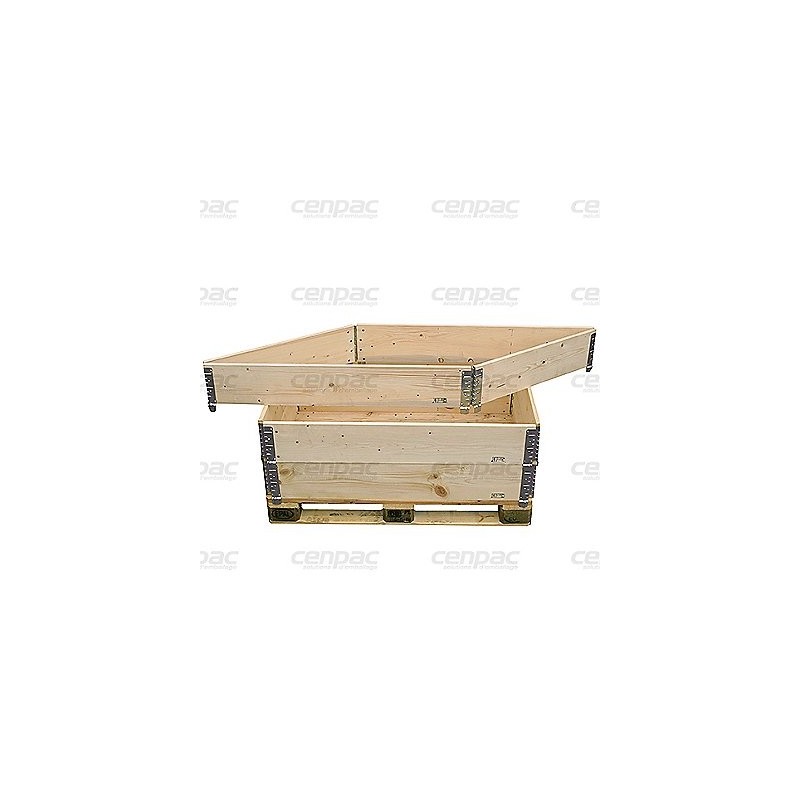 Rehausse palette - 1200x1000x200 - rehausse palette