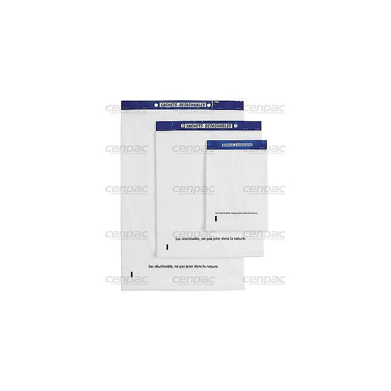 Sac plat liasse pebd transparent 23x31cm 50µ - colis de 2000 sacs - colis de 2000 sacs
