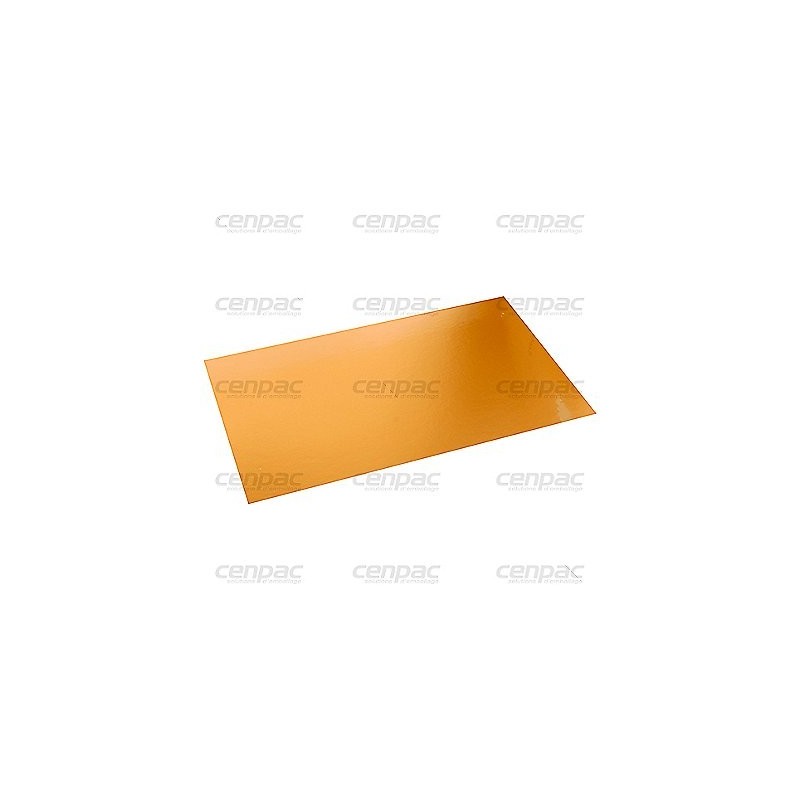 Plaque carton or - 60x40cm - colis de 20 plaques - colis de 20 plaques