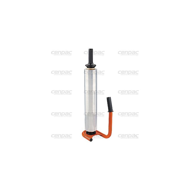 Derouleur acier pour film manuel bob dim interieur 38 à 76mm hauteur variable 50mm - 1 derouleur