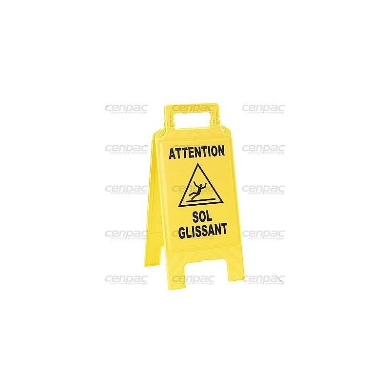Chevalet de signalisation - maintenance en cours - chevalet de signalisation
