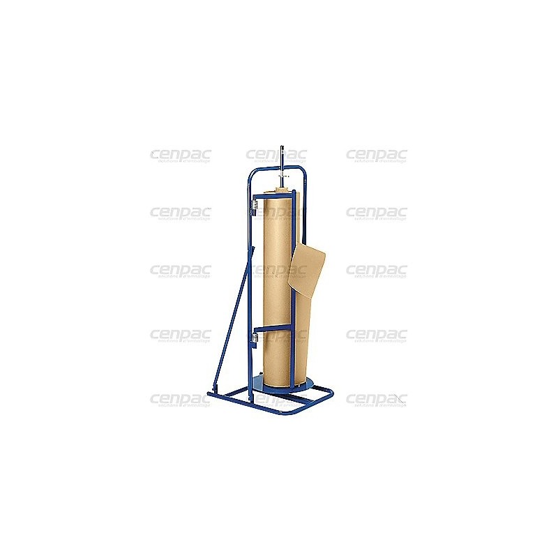 Derouleur vertical - pour papier kraft - telescopique de 1000 a 1200mm derouleur vertical