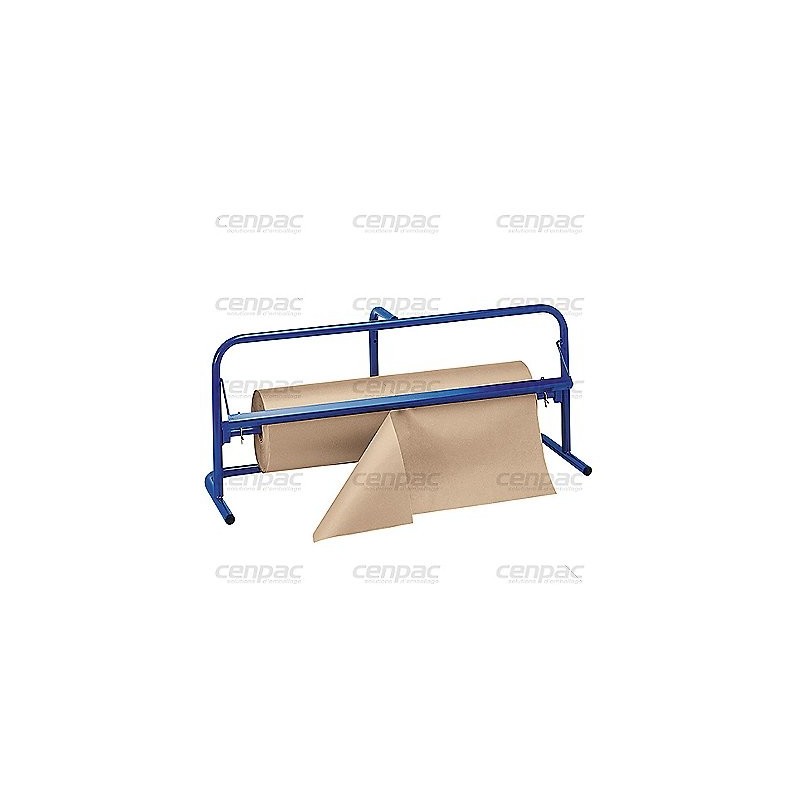 Derouleur horizontal - pour papier kraft - telescopique de 600 a 800mm derouleur horizontal