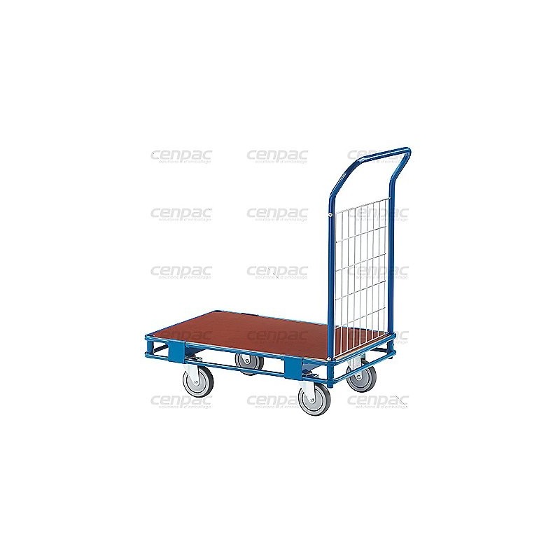 Chariot 1 cote grillage - dim 800x535x915mm - charge max. 250kg - chariot 1 cote grillage