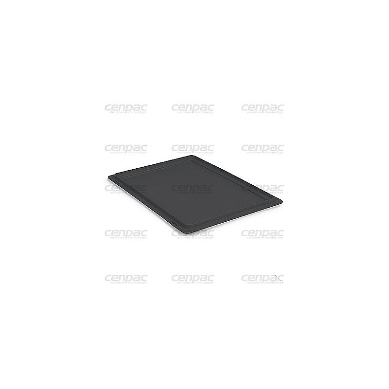 Couvercle pour bac norme europe eco - 600x400mm - lot : 5 couvercles