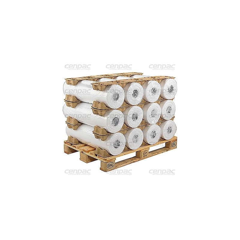 Calage en cellulose pour bobine 1120x190x95mm - pour 2 bobines - pal de 138 calages